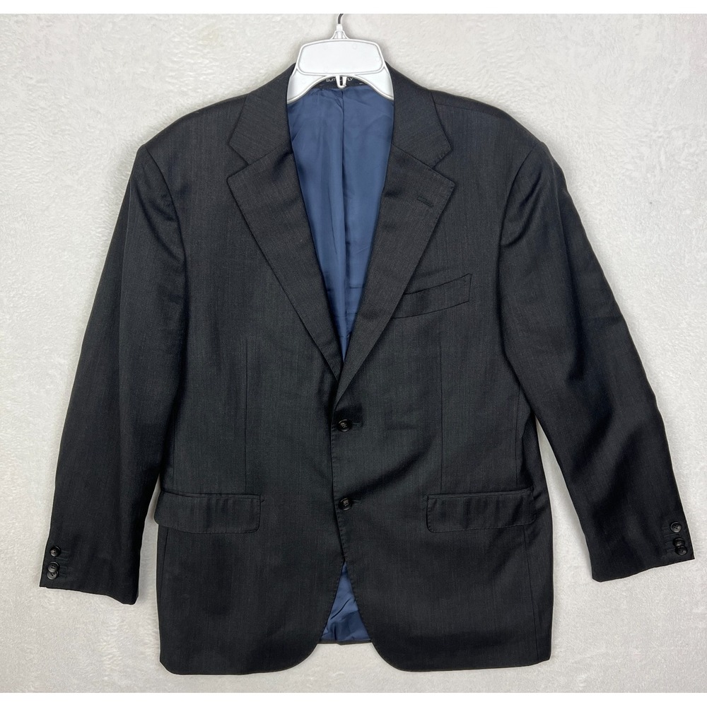 Suitsupply Blazer‎ Mens 44R Suit Jacket Gray Wool Sport Coat Napoli Zignone